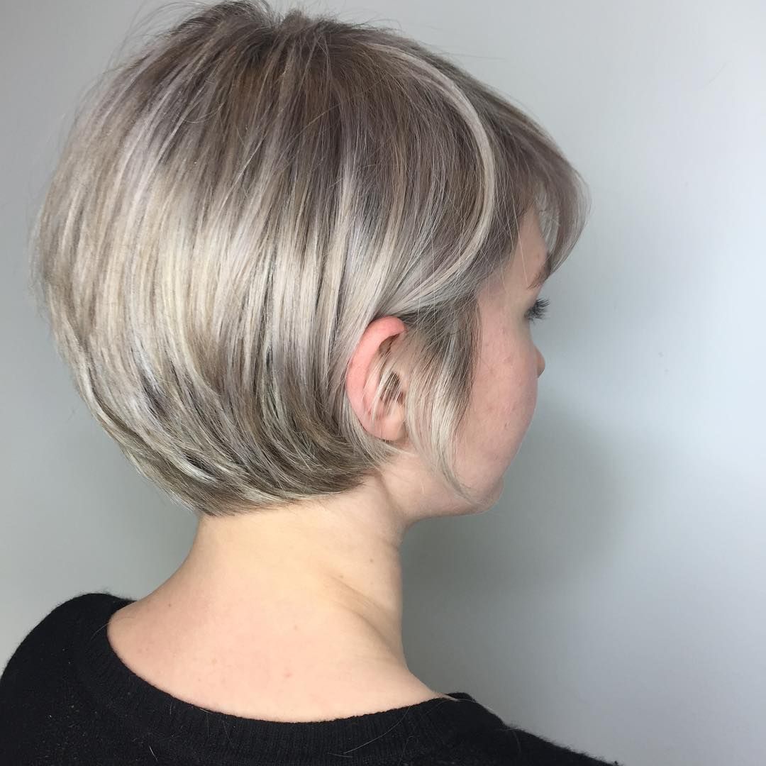 40 Most Flattering Bob Hairstyles for Round Faces 2019