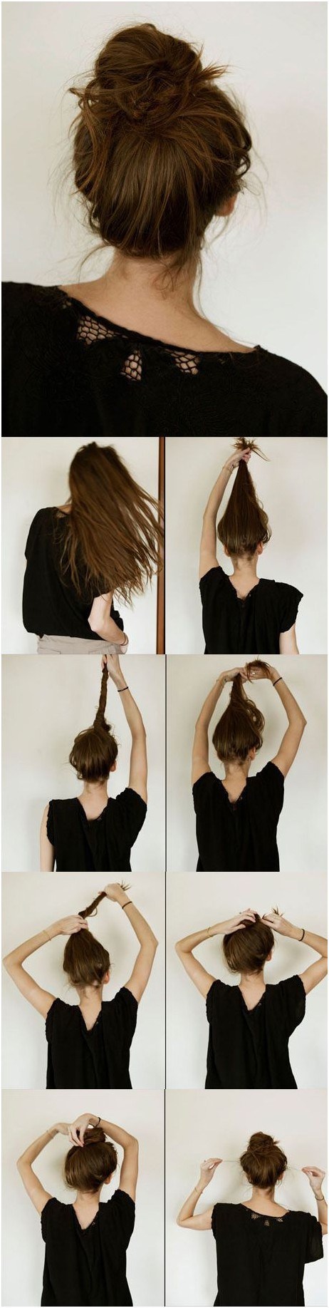 21 Simple Hair Tutorials For Medium Long Hair Hairstyle