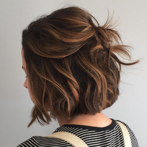 Cute Brown Bobs for
