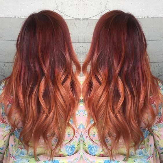 18 Most Popular Red Ombre Hair Ideas Ombre Hairstyles