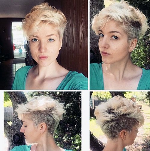 20 Cool Stylish Curly Wavy Pixie Cuts For Short Hair Hairstyles