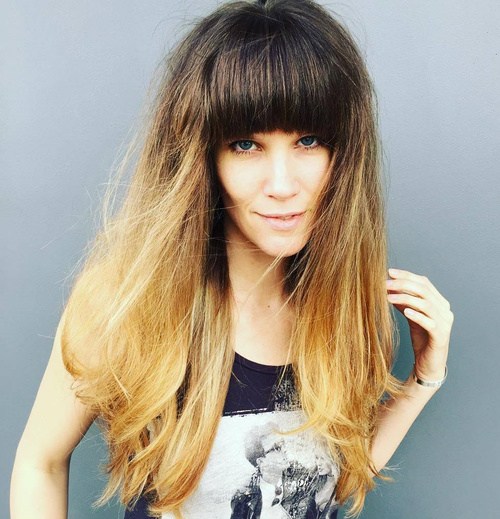 21 Cute Effortless Long Hairstyles With Bangs And Layers