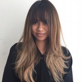 21 Cute, Effortless Long Hairstyles with Bangs and Laye