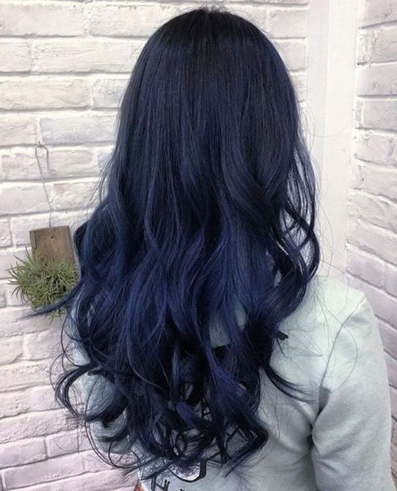 Uitgelezene How to Rock the Blue Hair Trend - Hairstyles Weekly UK-57