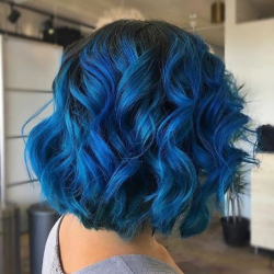 How to Rock the Blue Hair Trend - Hairstyles Weekly