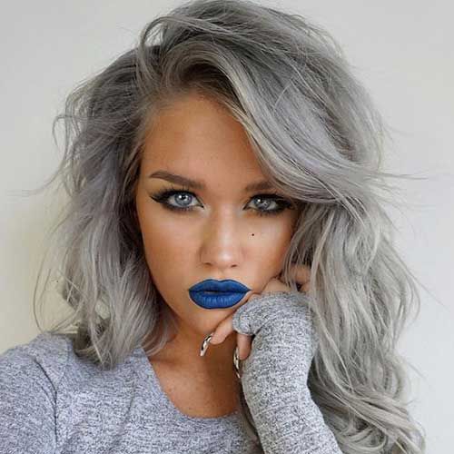 How To Pull Off The Gray Hair Trend Hairstyles Weekly