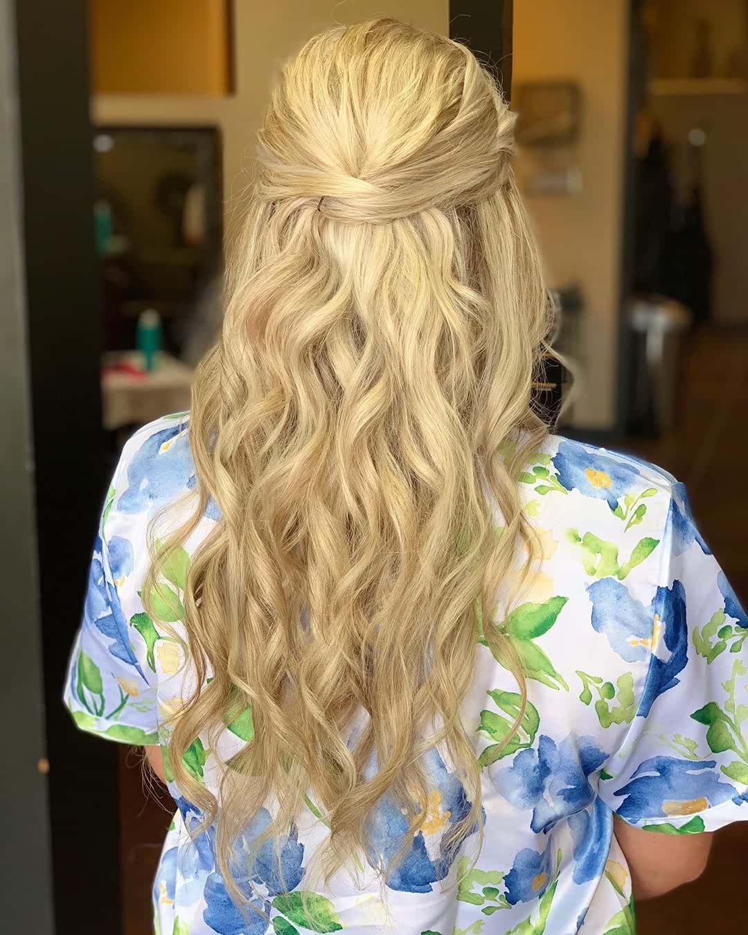 long hairstyle with soft waves