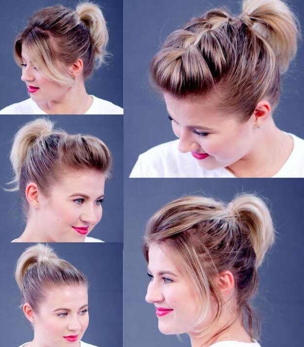 4 Easy Ponytail Hairstyles  Quick  Easy Girls Hairstyles  Reinvent your  basic ponytails and achieve 4 amazing hairstyles  By Glamrs  Facebook