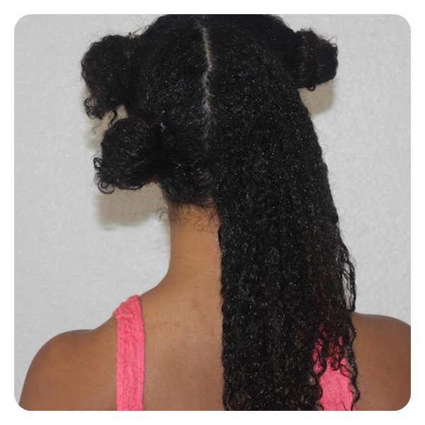 Take down one of the sections in the back.