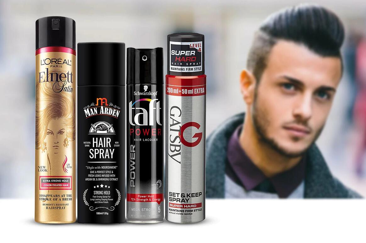 How to Use Hairspray for guys - Hairstyles Weekly
