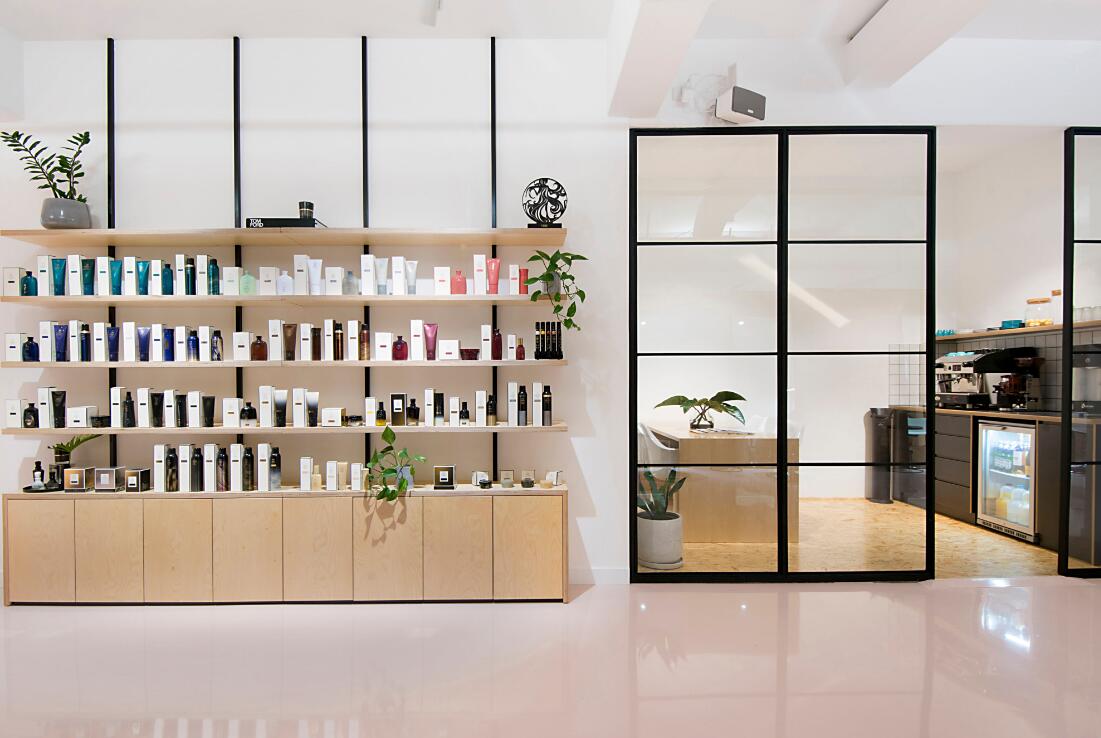 modern hair salon design