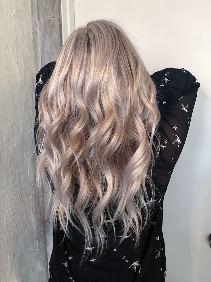 hair color ideas: Pearly Blonde Dimension