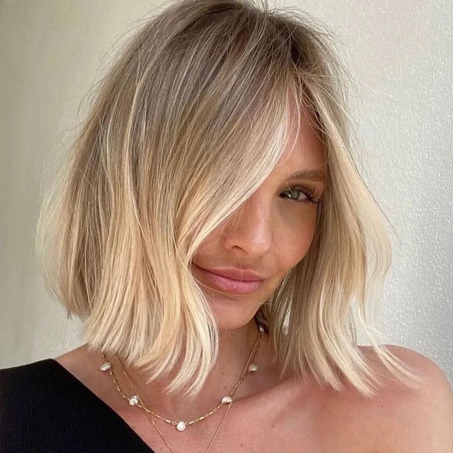 short hairstyles 2024: Easygoing Bob