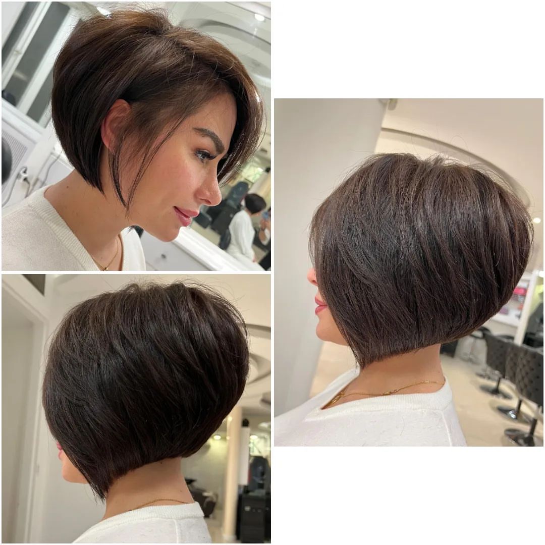 Inverted bob haircut for 50 year old women: 5 flattering variations with an  immediate lifting effect!