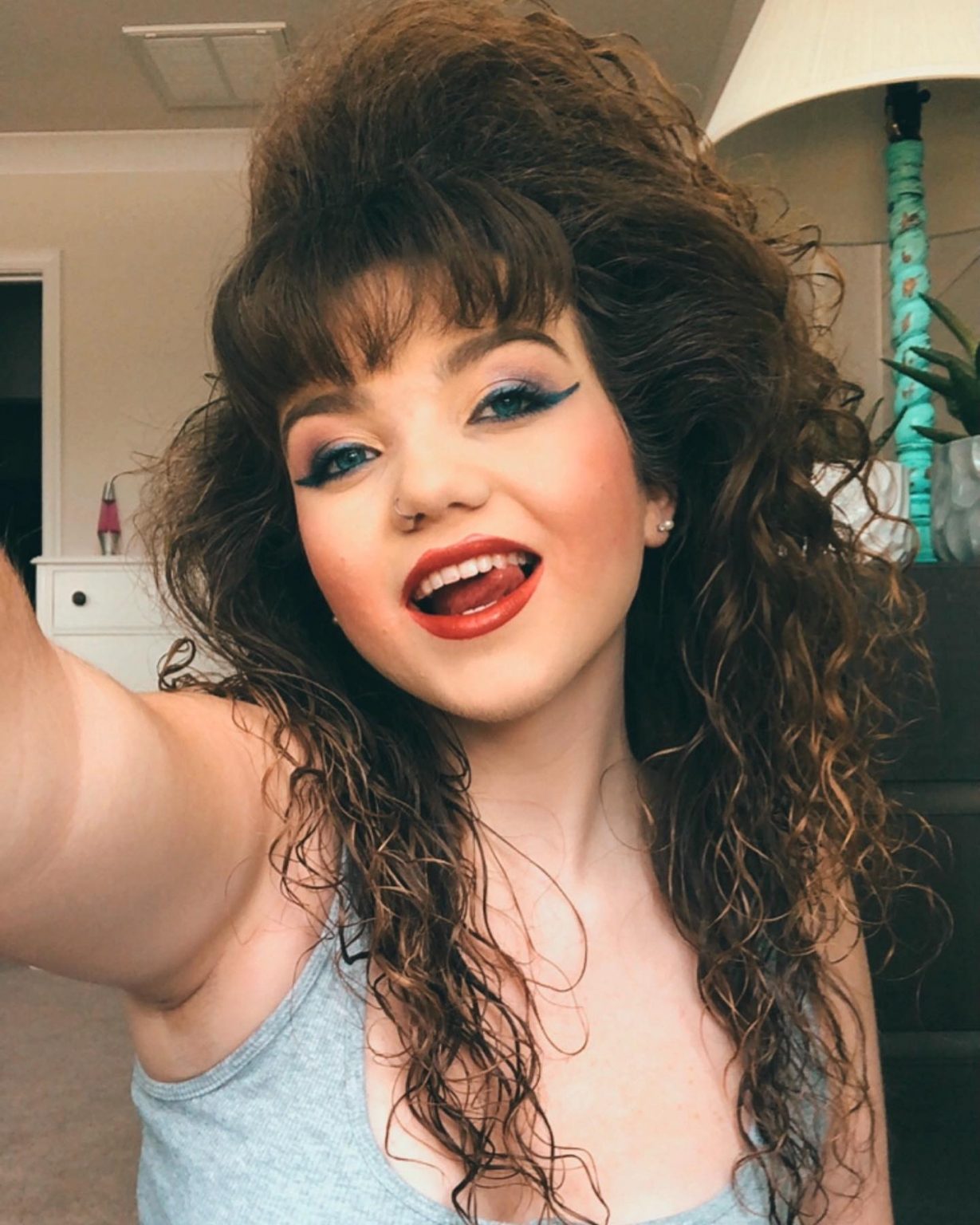 Embrace the Nostalgia Mall Bangs are Back! Hairstyles Weekly