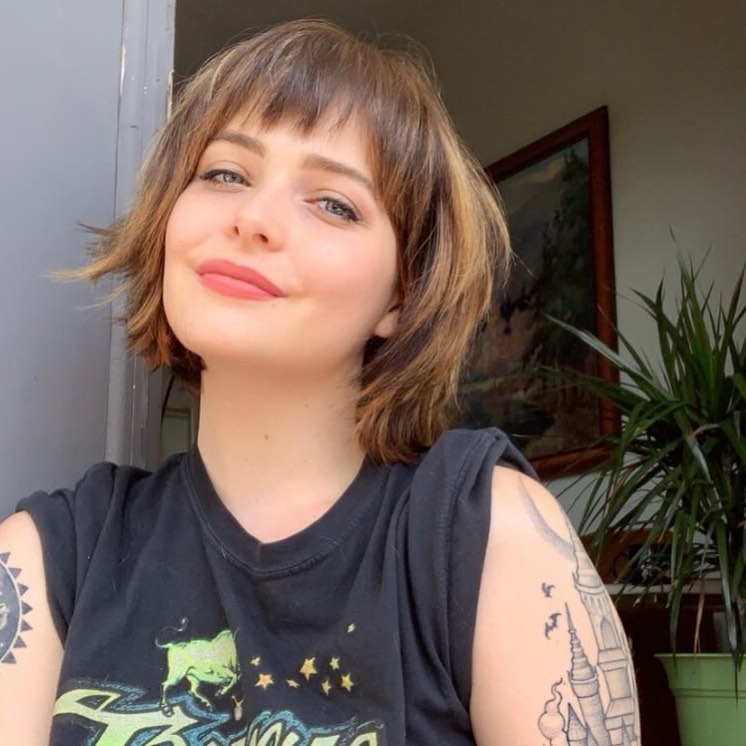 cute short haircut