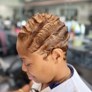 finger waves for short hair