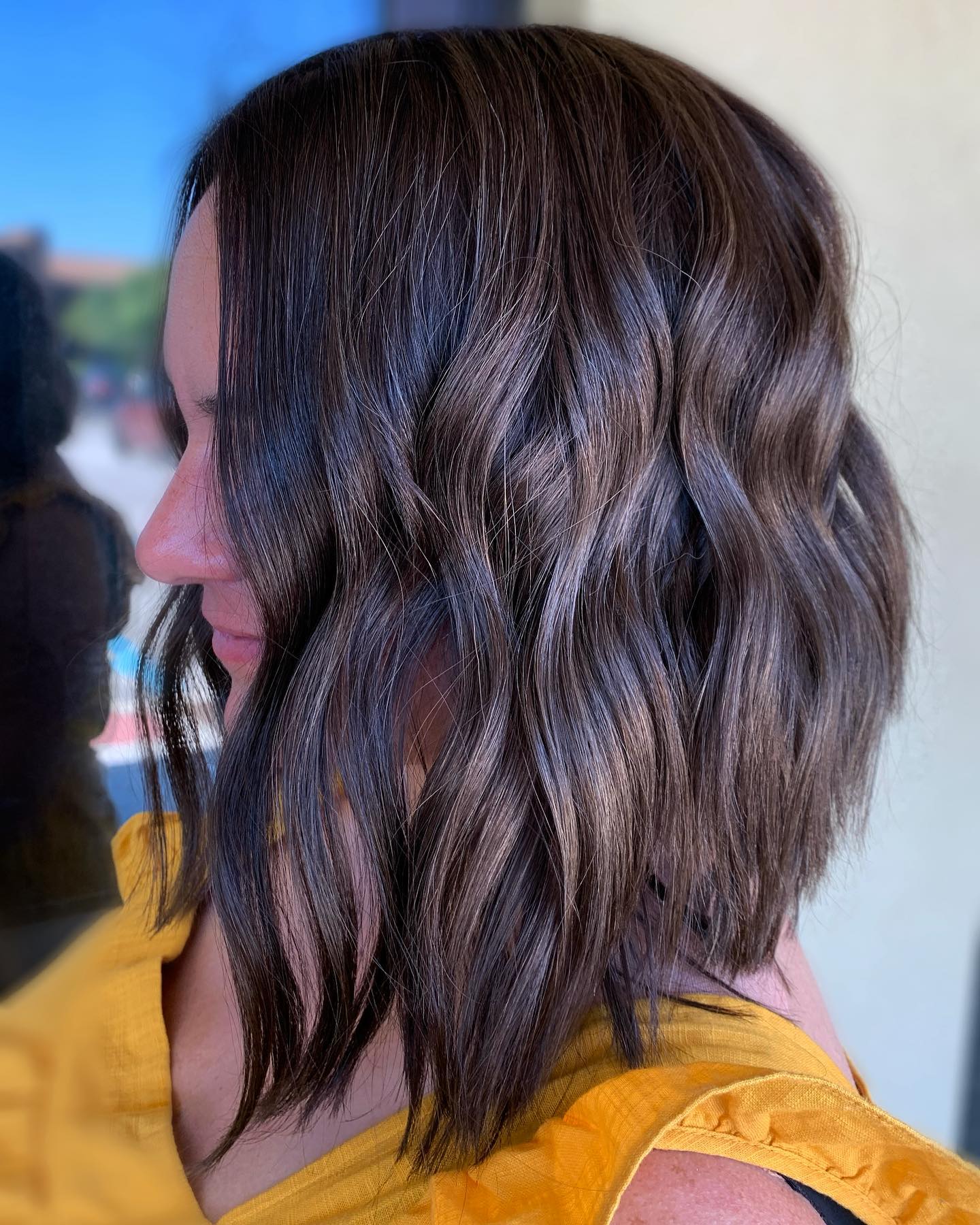 inverted lob with beachy waves