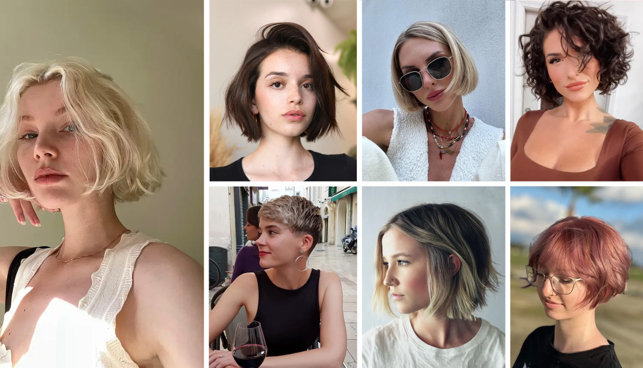 best short hairstyles for women 2024