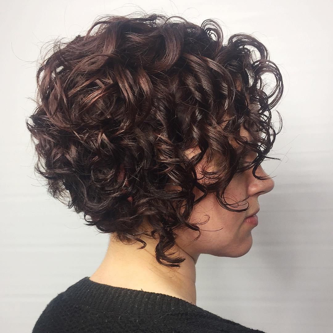 Curly Bixie Cut
