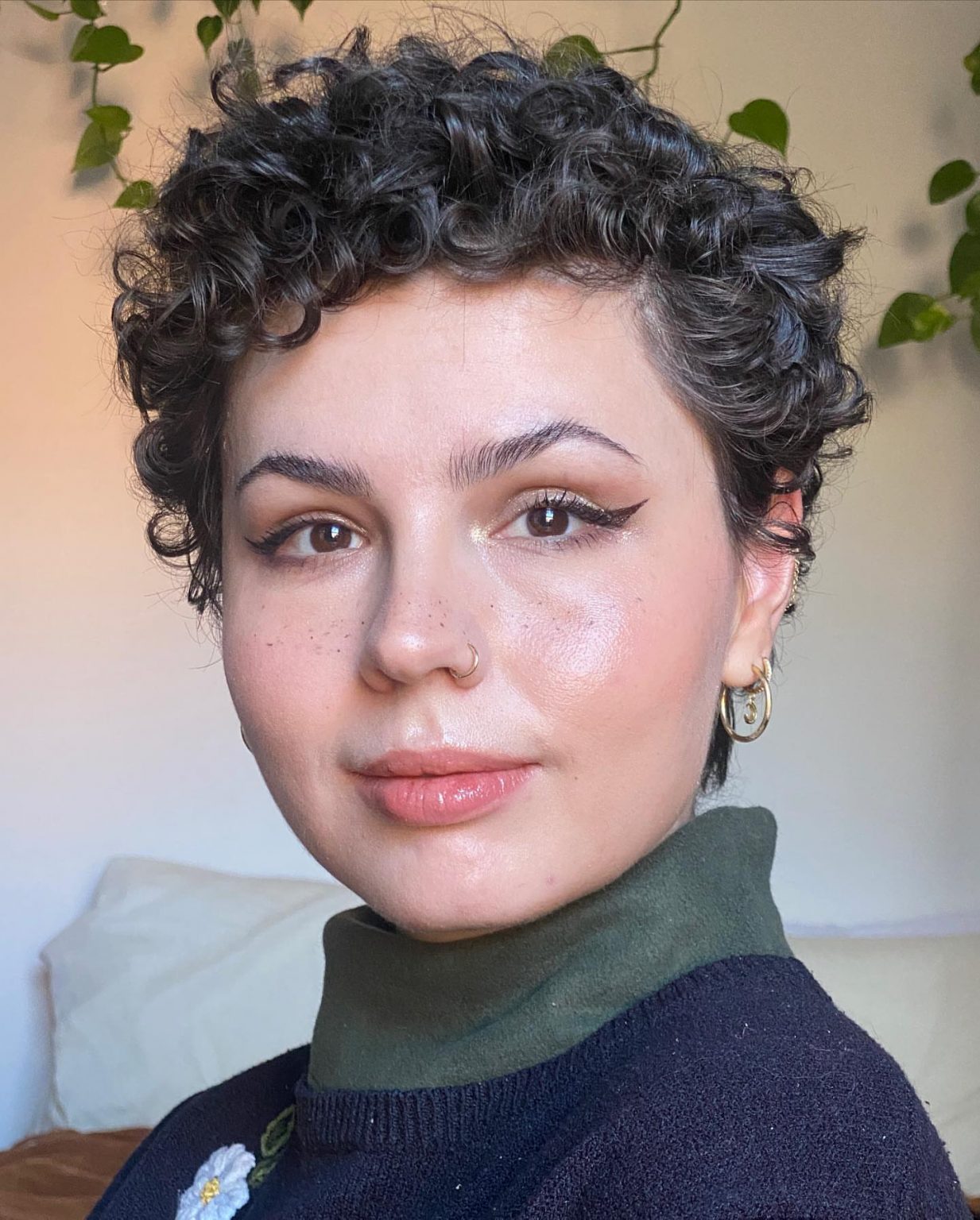 Curly Pixie Cut Round Face 16 - wdc4rvw