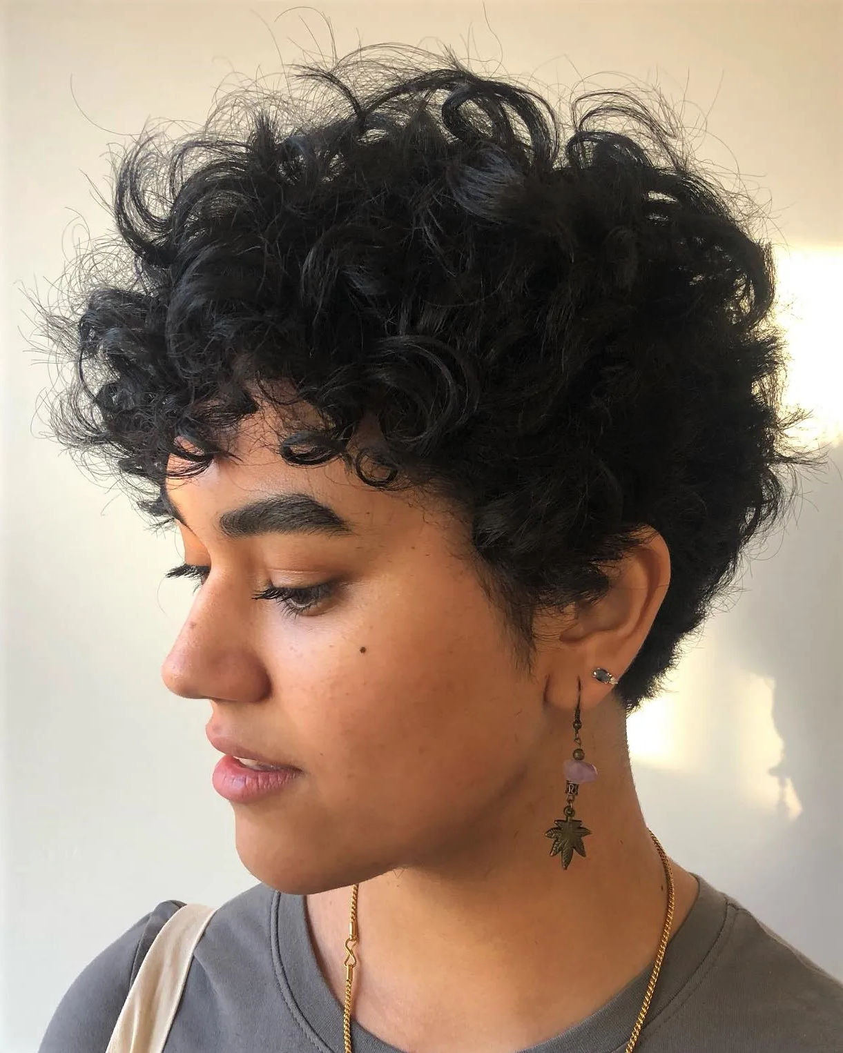 Short Black Curls