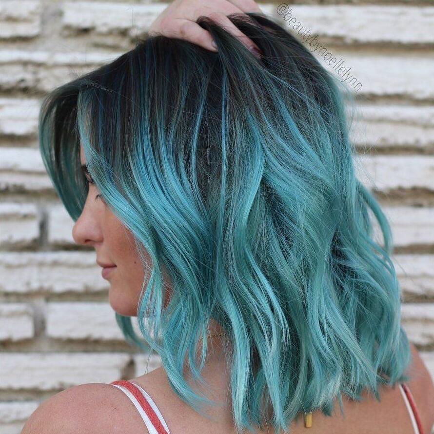 Teal Ombre