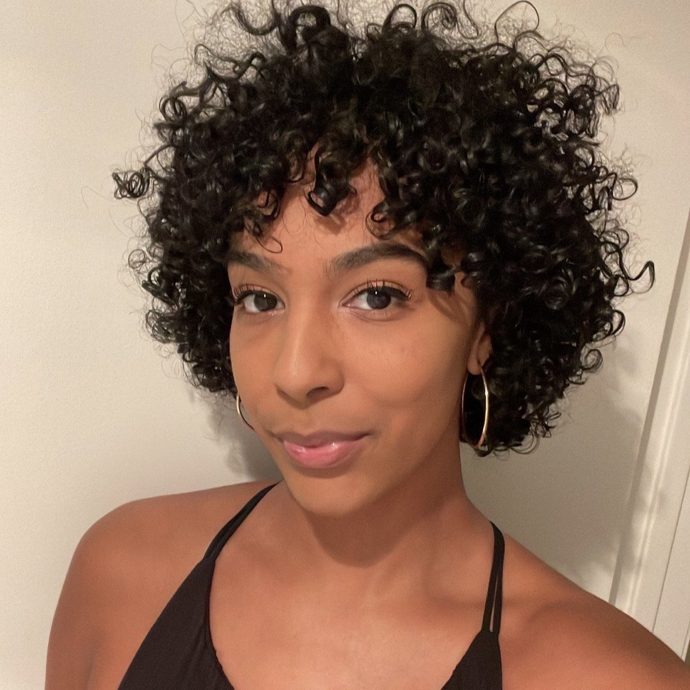 curly bangs for short hair