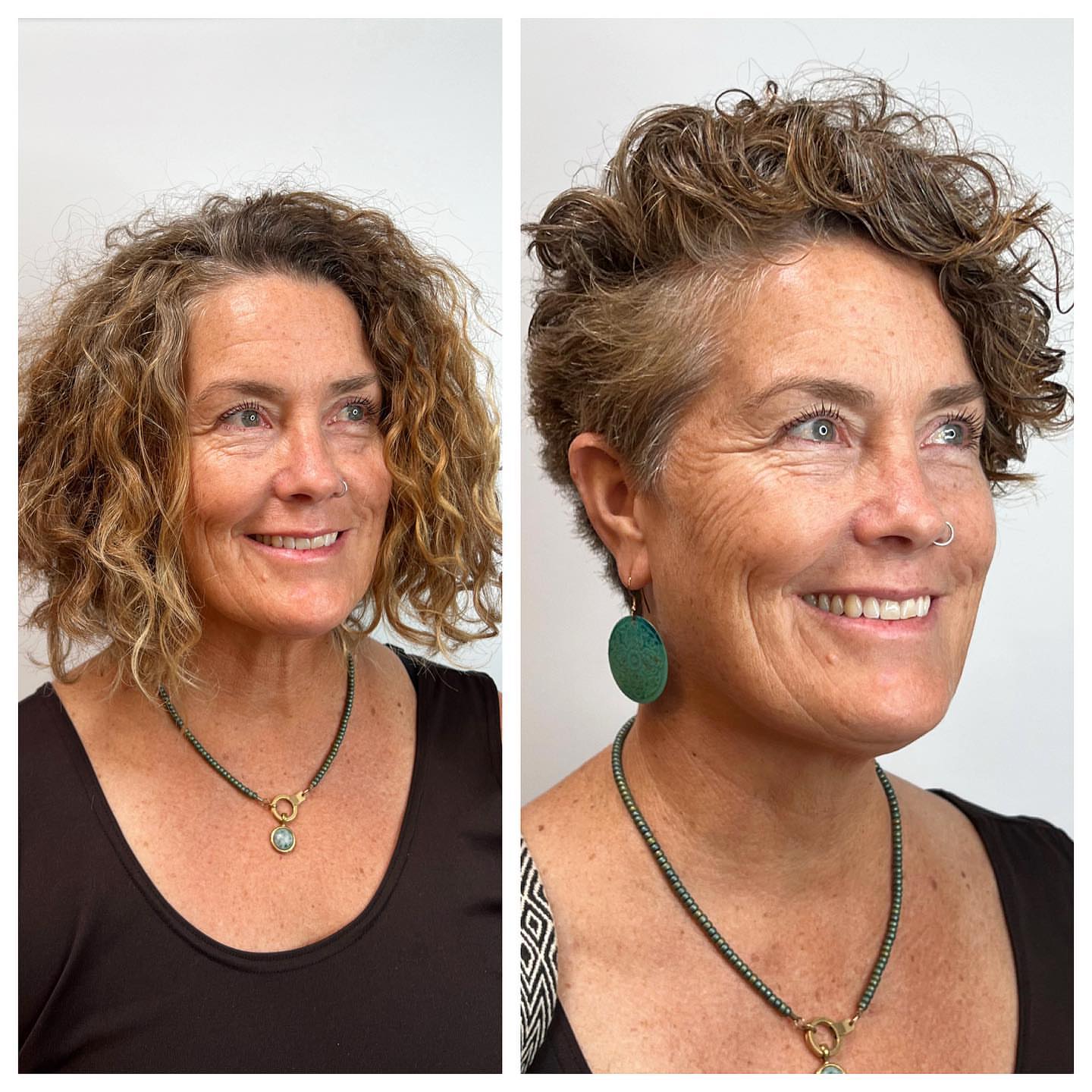 short curly pixie cut For Older Women