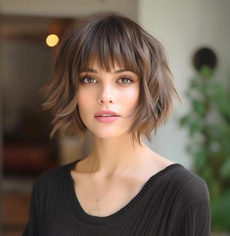 45 Short Hair Styles with Bangs to Try in 2024 - Hairstyles Weekly