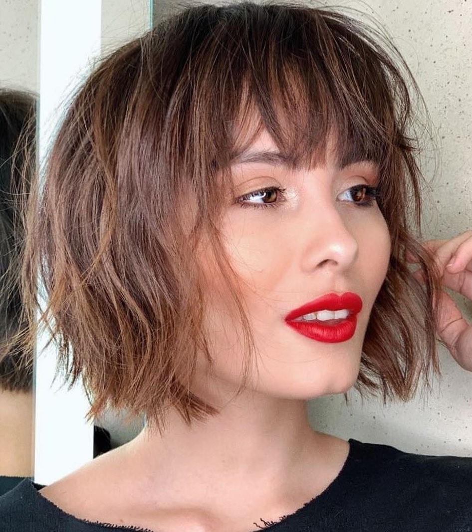 45 Short Hair Styles with Bangs to Try in 2024