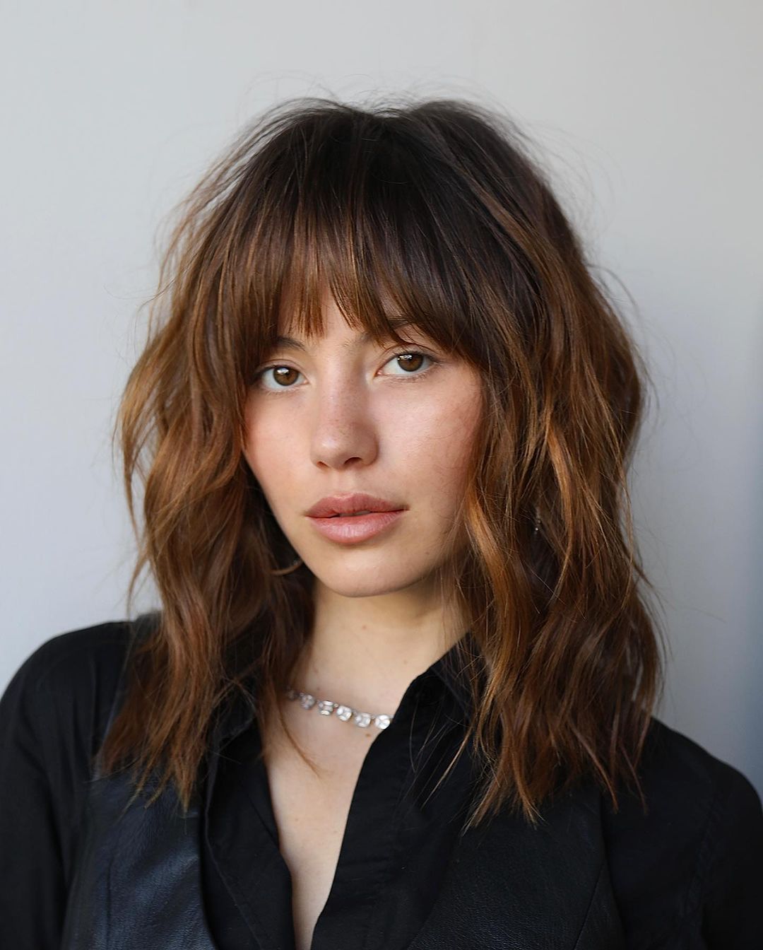 Hairstyle of the Week: Reshaped Mid-Length with Bangs